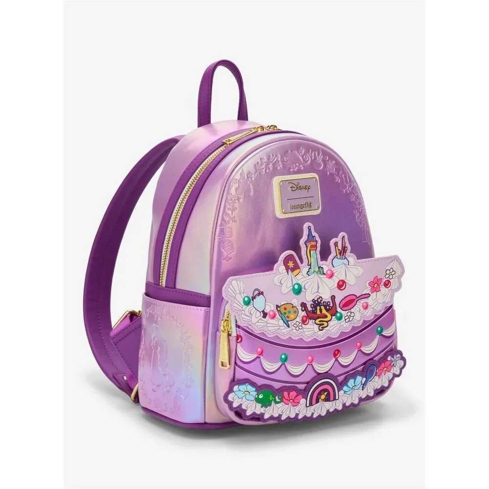Loungefly Disney Tangled Rapunzel Cake Mini Backpack